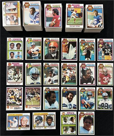 1979 Topps Football NEAR Complete Set (517/528) NM Average