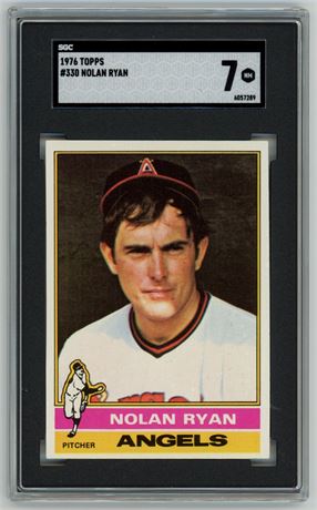 1976 Topps #330 Nolan Ryan SGC 7 NM