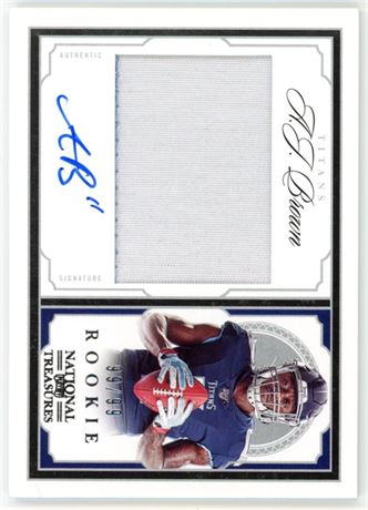 2019 Panini National Treasures AJ Brown 99/99 RPA