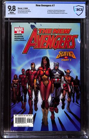 New Avengers #7 CBCS 9.8 Marvel (2005) 1st Appearance Illuminati
