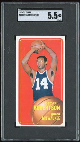 1970 Topps #100 Oscar Robertson SGC 5.5 EX+