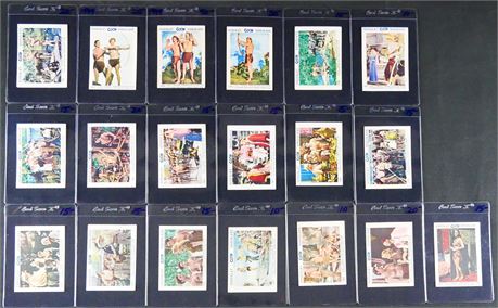 1949 Chocalot Coop Tarzan Films Card Lot (19) Low Grade-VG