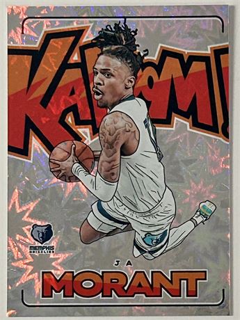 2023 Panini Crown Royale #4 Ja Morant Kaboom! Case Hit
