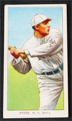 1909-11 T206 Piedmont Chief Myers VG