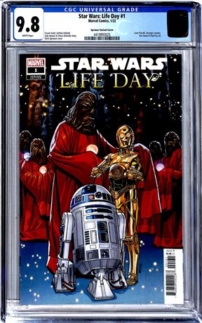 Star Wars: Life Day #1 CGC 9.8 (2022) Sprouse Variant Cover