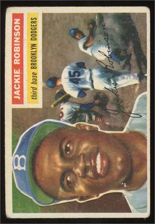 1956 Topps #30 Jackie Robinson LOW GRADE