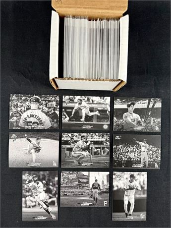 2024 Topps Black & White Masterset (1-150) w/ Dela Cruz, Yamamoto, Skenes