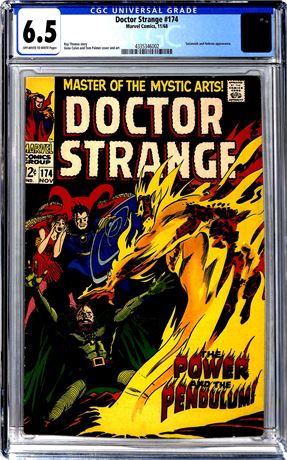 Doctor Strange #174 (1968) CGC 6.5 Satannish and Nekron Appearance