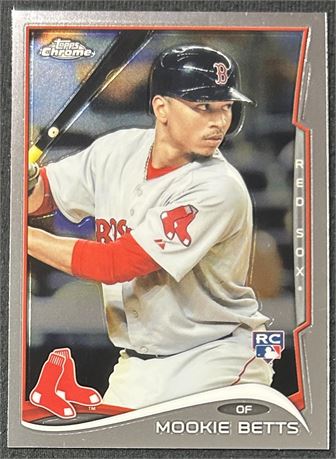 2014 Topps Chrome Update Mookie Betts RC