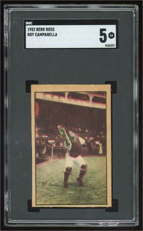 1952 Berk Ross Roy Campanella SGC 5 EX