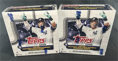 2025 Topps Series 1 Baseball Mega Box Factory Sealed Lot (2)