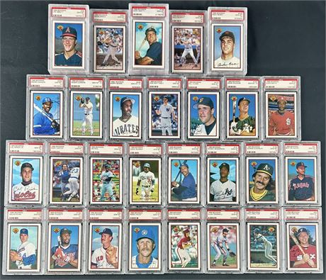 1989 Bowman Baseball PSA Graded Lot (32) All PSA 10's GEM MINT