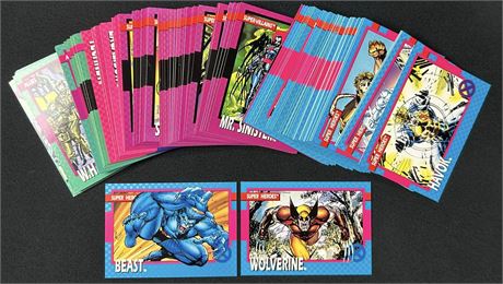 1992 Impel Marvel X-Men Series 1 Complete Set (1-100)