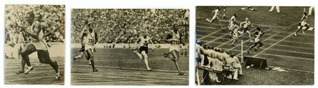 1936 Kosmos Jesse Owens Olympia 1936 Raw Lot (3) Low Grade