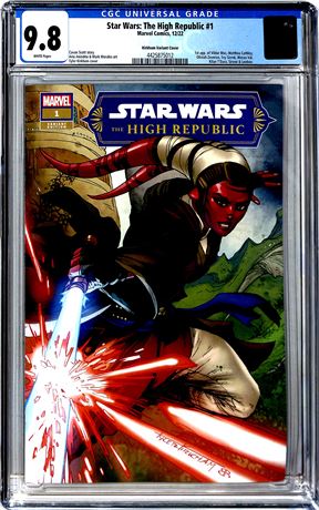 Star Wars: The High Republic #1 CGC 9.8 (2022) Kirkham Variant Cover
