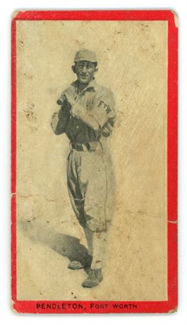 1910 Old Mill T210 Isaac Pendleton (Fort Worth Panthers) Series 3 Low Grade