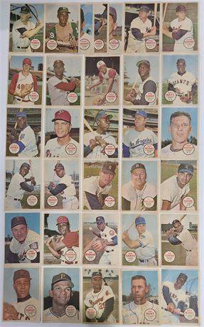 1967 Topps - Posters "Pin-Ups" Complete Set (1-32) VGEX Avg