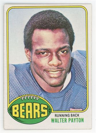1976 Topps #148 Walter Payton RC EX (READ)