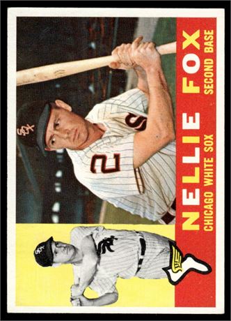 1960 Topps #100 Nellie Fox NM