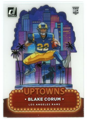 2024 Panini Clearly Donruss #14 Blake Corum RC Uptowns