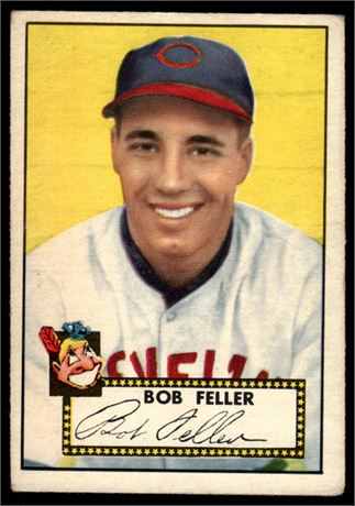 1952 Topps #88 Bob Feller GOOD+