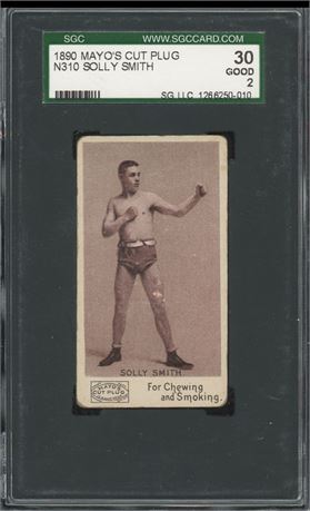 1890 Mayo's Cut Plug N310 Solly Smith SGC 2 GOOD