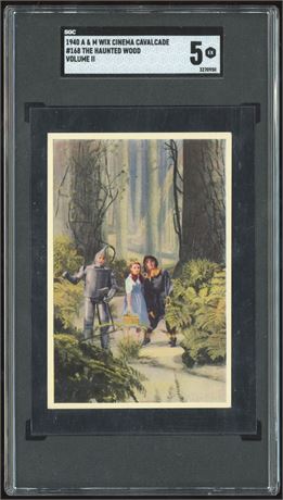 1940 A & M Wix Cinema Cavalcade Volume 2 #168 The Haunted Woods SGC 5 EX