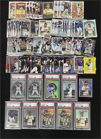 2019 Topps & Bowman Fernando Tatis Jr. RC Lot (9 Graded PSA 10s & 78 raw) LOADED