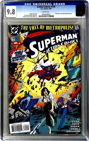 Action Comics #700 CGC 9.8 (1994)