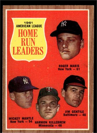 1962 Topps Stars Lot (5) w/ Mantle, Mays, and Aaron READ