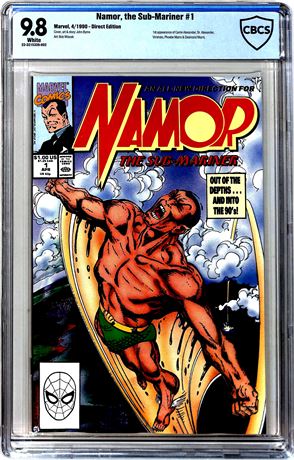 Namor, the Sub-Mariner #1 CBCS 9.8 (1990)