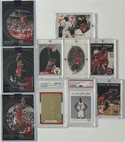 1990-1998 Michael Jordan Lot (10)