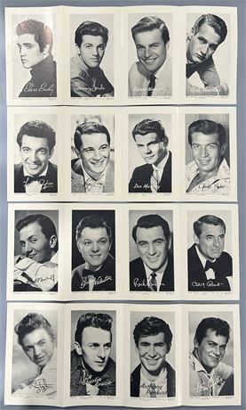 MGM Foldouts Lot (4) w/ Elvis, Cary Grant, Tony Curtis, Loaded with Stars