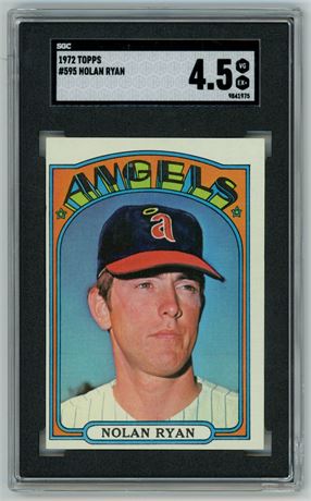 1972 Topps #595 Nolan Ryan SGC 4.5 VGEX+