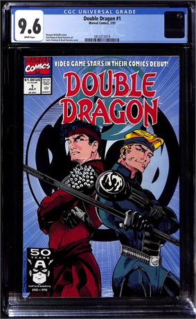 Double Dragon #1 CGC 9.6 (1991)