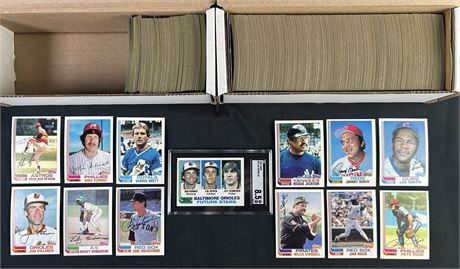 1982 Topps Baseball Complete Set (1-792) w/ Ripken RC SGC 8.5 NMMT Avg