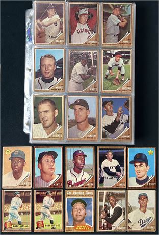 1962 Topps Complete MASTER Set (693-693) VGEX+ Avg