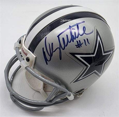 Danny White Signed Dallas Cowboys Mini Helmet JSA
