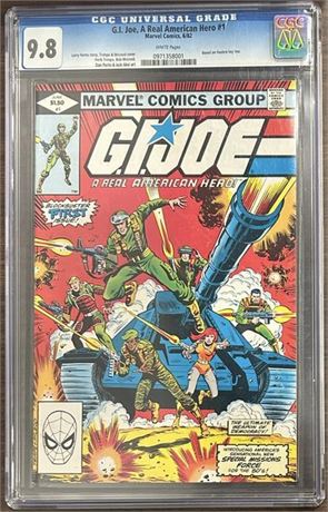 G.I. Joe, A Real American Hero #1 (1982) CGC 9.8
