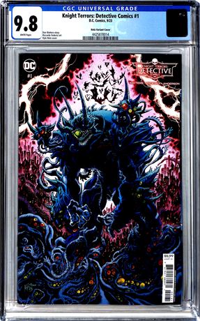 Knight Terrors: Detective Comics #1 CGC 9.8 (2023) Hotz Variant Cover
