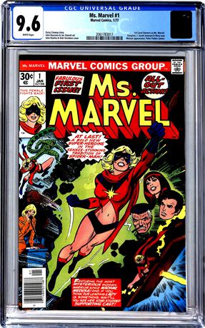 Ms. Marvel #1 (1977) CGC 9.6  1st Carol Danvers as Ms Marvel