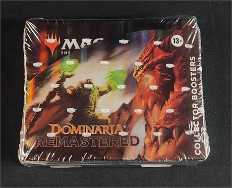 MTG Dominaria Remastered Collector Boosters Sealed Box