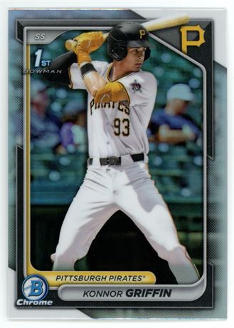 2024 1st Bowman Chrome Konnor Griffin RC Refractor