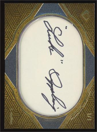 2024 Topps Diamond Icons Luke Appling Cut Signature 1/1 Auto