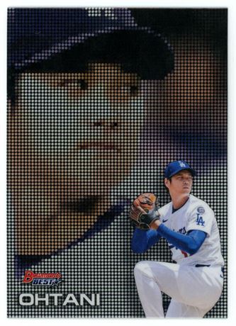 2025 Bowman's Best Shohei Ohtani Pixel Portraits SSP Case Hit
