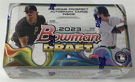 2023 Bowman Draft Baseball Jumbo Hobby Box Skenes & Brady Chase Sealed READ