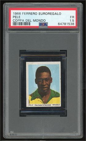 1966 Ferrero Euroregalo Pele Coppa Del Mondo PSA 1.5 FAIR