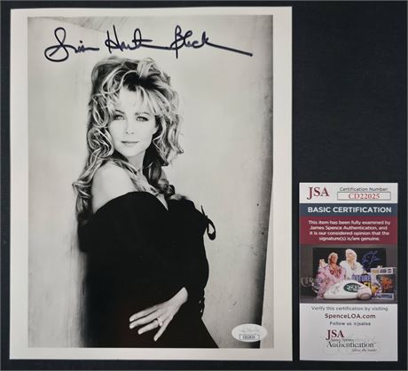 Lisa Hartman Black (Knott's Landing) Signed 8x10 Photo JSA