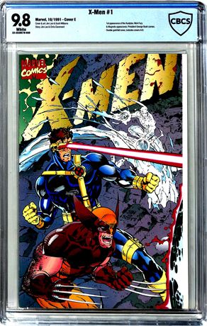X-Men #1 (1991) Cover E CBCS 9.8 1st Appearance of the Acolytes