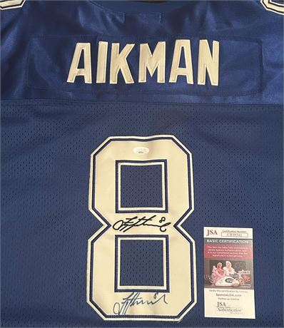 Troy Aikman NFL Authentic Throwback Jersey Autographed Jersey JSA